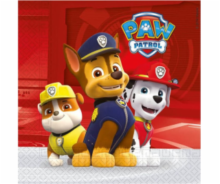 PROCOS Paw Patrol narozeninové ubrousky - 33 cm - 20 ks u...