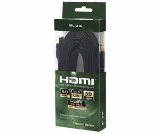 Kabel BLOW HDMI M, HDMI M, 5m, černý 92-608#