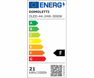 Stropní světlo Domoletti, 24W, 3000°K, LED, bílá