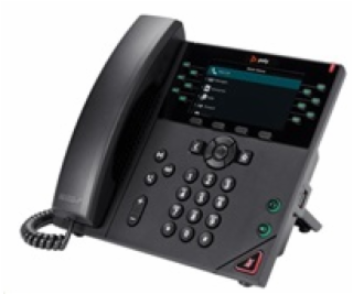 Poly VVX 450 12linkový IP telefon s podporou technologie PoE