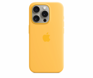 iPhone 15 ProMax Silicone Case with MS - Sunshine