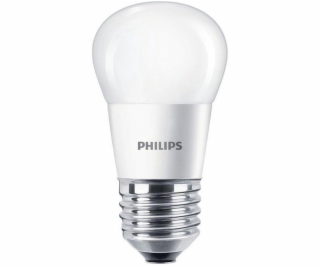 LED žárovka PHILIPS, P45, E27, 5 W, 450 lm, 2700 K