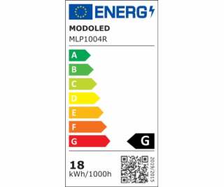 Vestavná lampa Modoled, 3000°K, LED, bílá