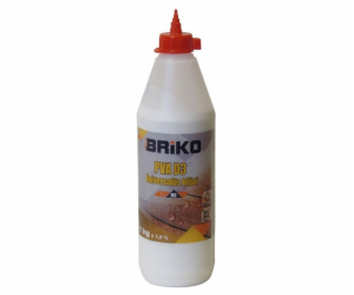 Univerzální lepidlo PVA D3 Briko, 1 kg