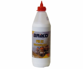 Univerzální lepidlo PVA D2 Briko, 1 kg