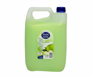 Tekuté mýdlo s glycerinem, 5 l, vůně jablka