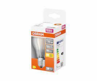 Lampa Osram LED, A75, teplá bílá, E27, 10 W, 1055 lm