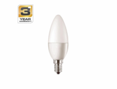 Žárovka STANDART, LED, B35, 5,5W, E14, 2700K, 470lm, matná