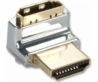 Lindy AV adaptér HDMI - HDMI strieborný (41506)