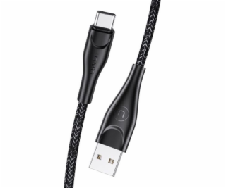 Usams USB-A – USB-C kábel USB 1 m čierny (63794-uniw)