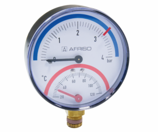 Afriso TM80 Termomanometer 4 bar radiálny 63 337