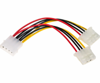 Akyga Molex - Molex x2, 0,15 m, viacfarebný (AK-CA-15)