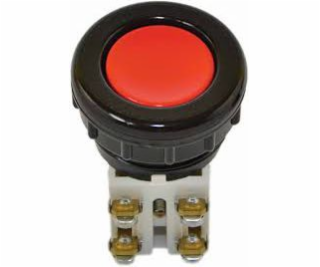 Tlačidlo Promet Control 38 mm červené 2Z 2R (W0-N2-1KP C)