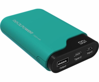 Powerbanka Realpower PB-7500C 7500mAh zelená