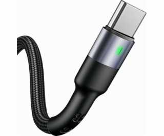 Usams USB-A – USB-C kábel USB 1 m čierny (23867)