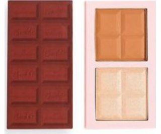 Paletka na kontúrovanie tváre I Heart Makeup Chocolate Light