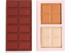 Paletka na kontúrovanie tváre I Heart Makeup Chocolate Light