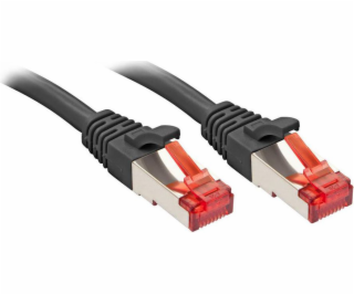 Lindy RJ-45/RJ-45 kat.6 S/FTP Čierna 1m (47777)