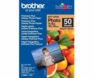 Fotopapier Brother pre tlačiareň A6 (BP71GP50)