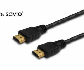 Savio HDMI - HDMI kábel 3m čierny (SAVKABELCL-96)