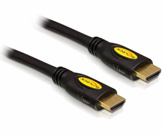 Delock HDMI - HDMI kábel 3m čierny (82454)