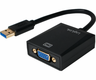 LogiLink USB – VGA USB adaptér čierny (UA0231)