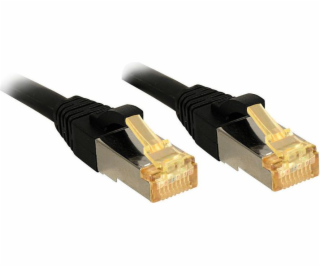 Lindy RJ-45/RJ-45 kat.7 S/FTP Čierna 0,3m (47305)