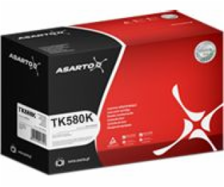 Náhradný čierny toner Asarto TK580 (AS-LK580BKN)