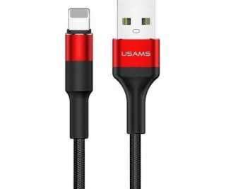 Usams USB-A – Lightning kábel 1,2 m červený (SJ220IP02)