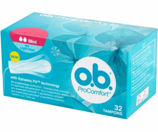 OB ProComfort tampóny Mini 32 ks.