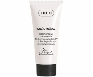 Ziaja Goat Milk Silica micro-scrub na čistenie tváre 75 ml