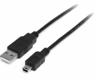 StarTech USB-A - miniUSB USB kábel 0,5 m čierny (USB2HABM...