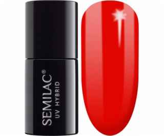 Semilac Semilac Hybridný lak 317 Neon Red 7ml univerzálny