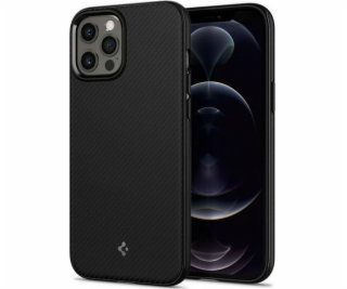 Spigen Mag Armor iPhone 12/12 Pre 6,1" čierny matný/matný...