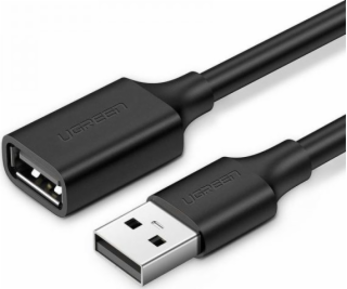 Ugreen USB-A - USB-A kábel USB 0,5 m čierny (UGR417BLK)