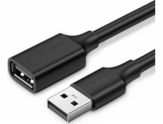 Ugreen USB-A - USB-A kábel USB 0,5 m čierny (UGR417BLK)