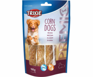 Trixie PREMIO Corn Dogs pochúťka (kačacia a surová koža),...