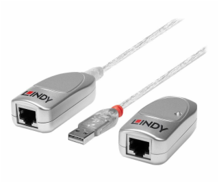 Lindy USB - RJ45 USB adaptér strieborný (42805)