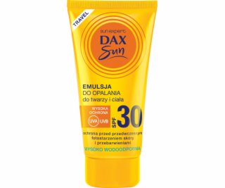 Dax Sun Dax Sun Sunscreen emulzia na tvár a telo SPF 30 c...