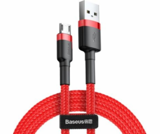 Baseus USB-A - microUSB USB kábel 1 m Červený a čierny (C...