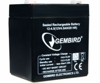 Batéria Gembird 12V/4,5Ah (BAT-12V4,5AH)