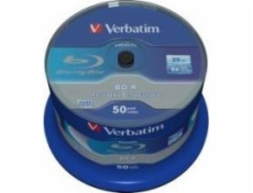 Verbatim BD-R 25 GB 6x 50 kusov (43838)