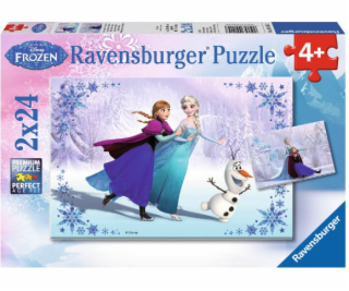 Ravensburger RAVEN. 2X24 EL. Frozen sestry - 091157