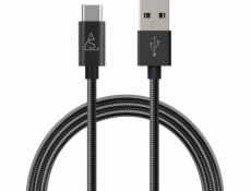 BlueLounge USB-A - USB-C kábel USB 1 m čierny (613361)