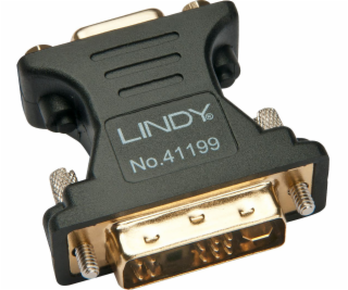 Lindy DVI-A - D-Sub (VGA) AV adaptér čierny (41199)