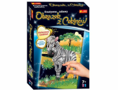 Ranok Sequin obrázok Zebra - 15160262