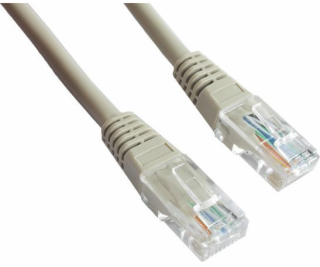 Gembird prepojovací kábel RJ45, kat. 5e, UTP, 10m, sivý (...