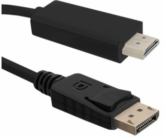 Qoltec HDMI - HDMI kábel 3m čierny (50437)