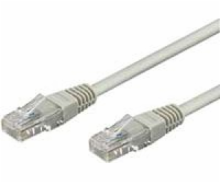 Goobay Patchcord, Cat5e, U/UTP, 3m, sivý (68367)