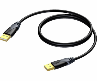 Procab USB-A - USB-A kábel USB 3 m čierny (CLD600/3)